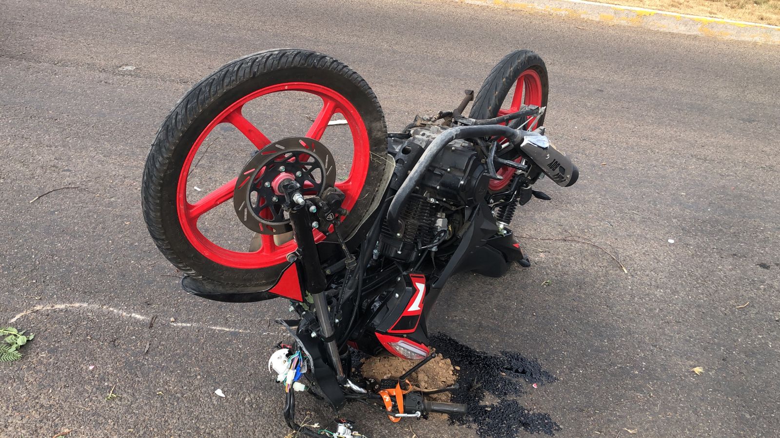 accidente motocicleta vialidad