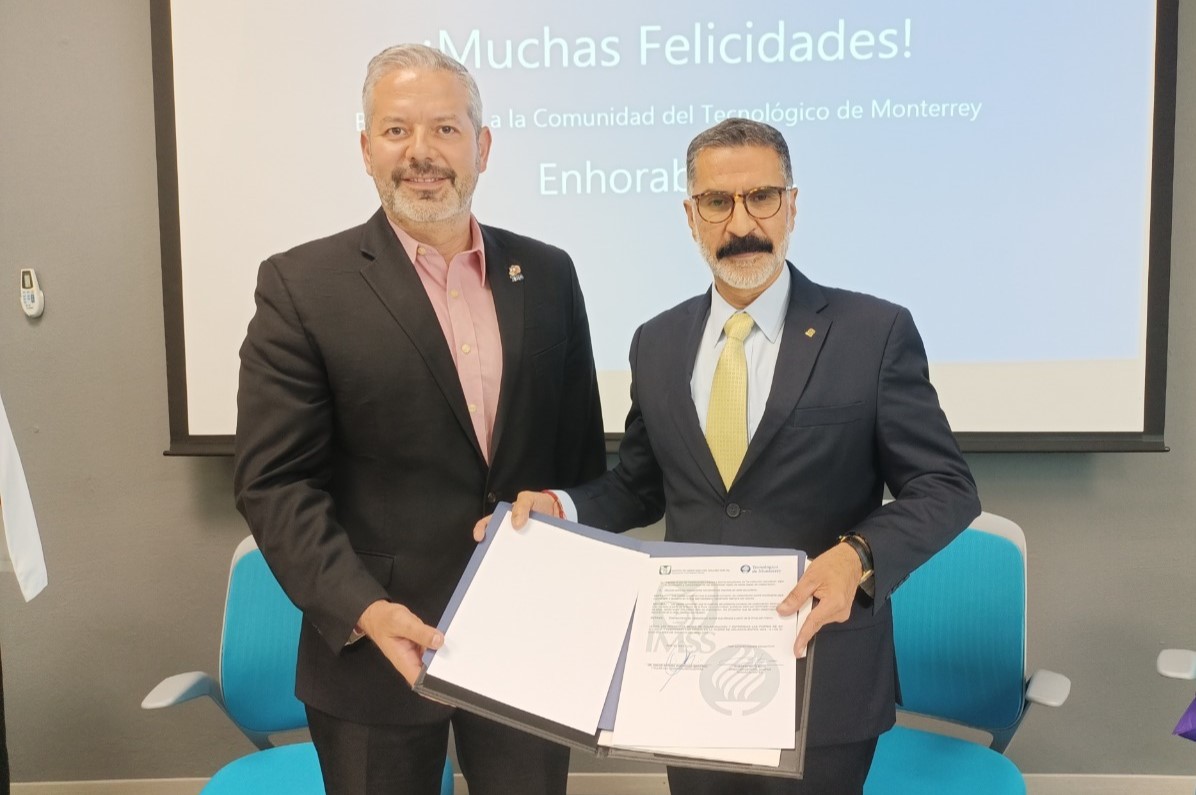 IMSS Aguascalientes y Tecnológico de Monterrey firman convenio de  colaboración – El Clarinete