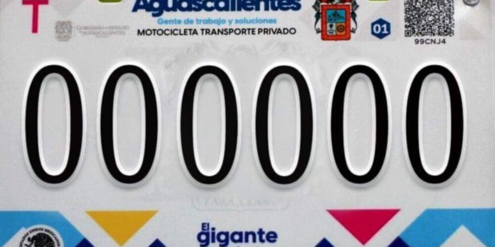 Siempre sí habrá cambio de placas a partir de junio en Aguascalientes