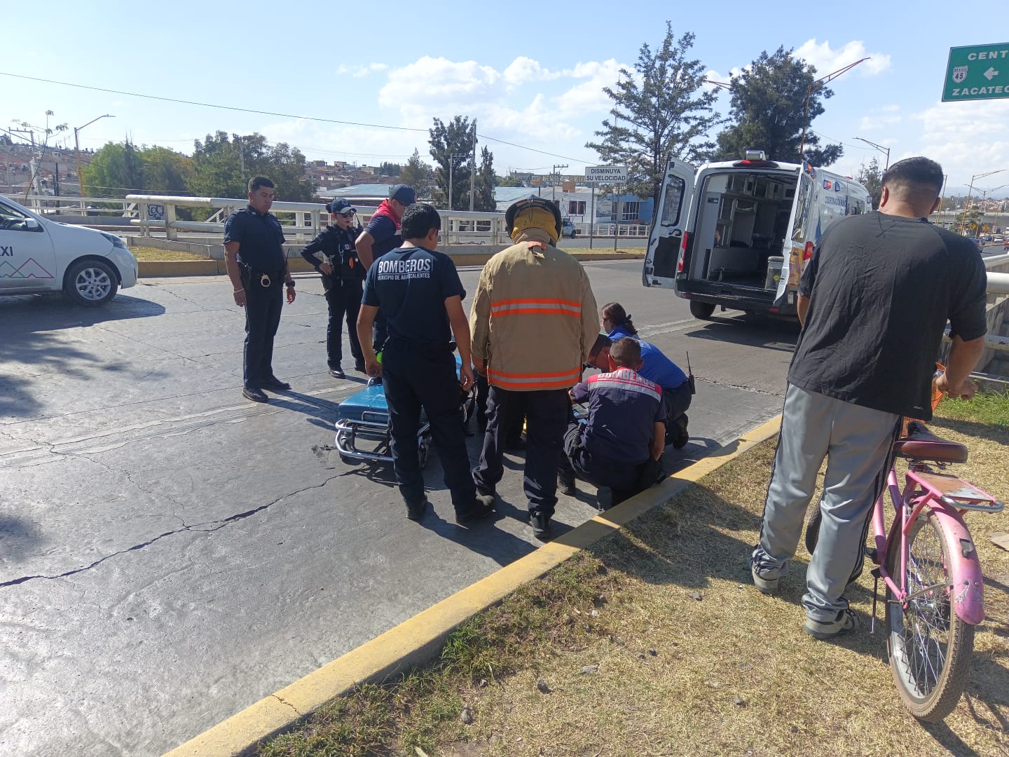 Sujeto arrolla a mujer y se da la fuga en el Solidaridad I – El Clarinete